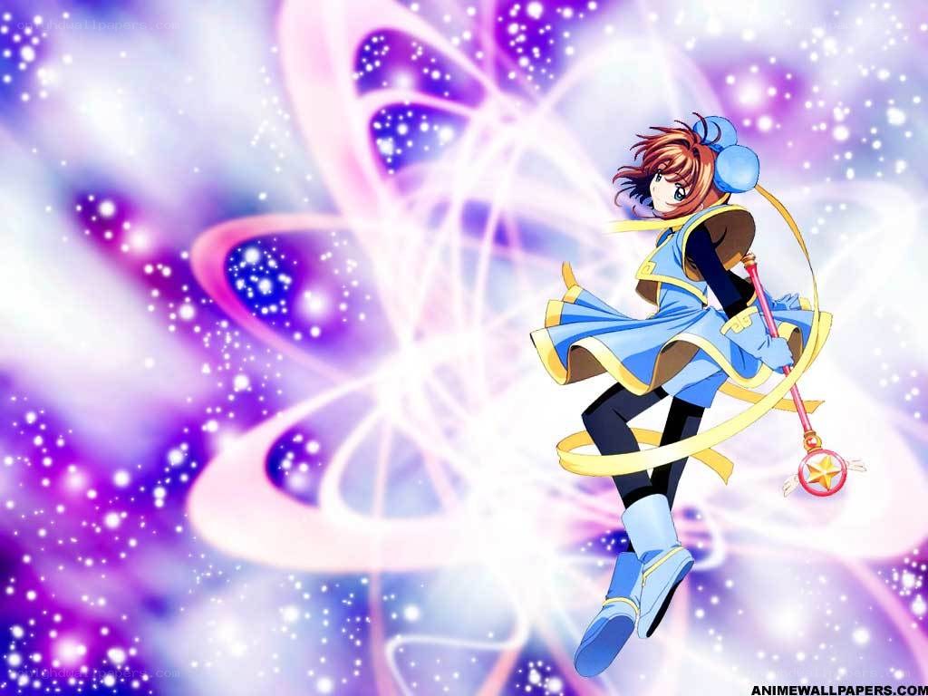 Sakura in magical pose