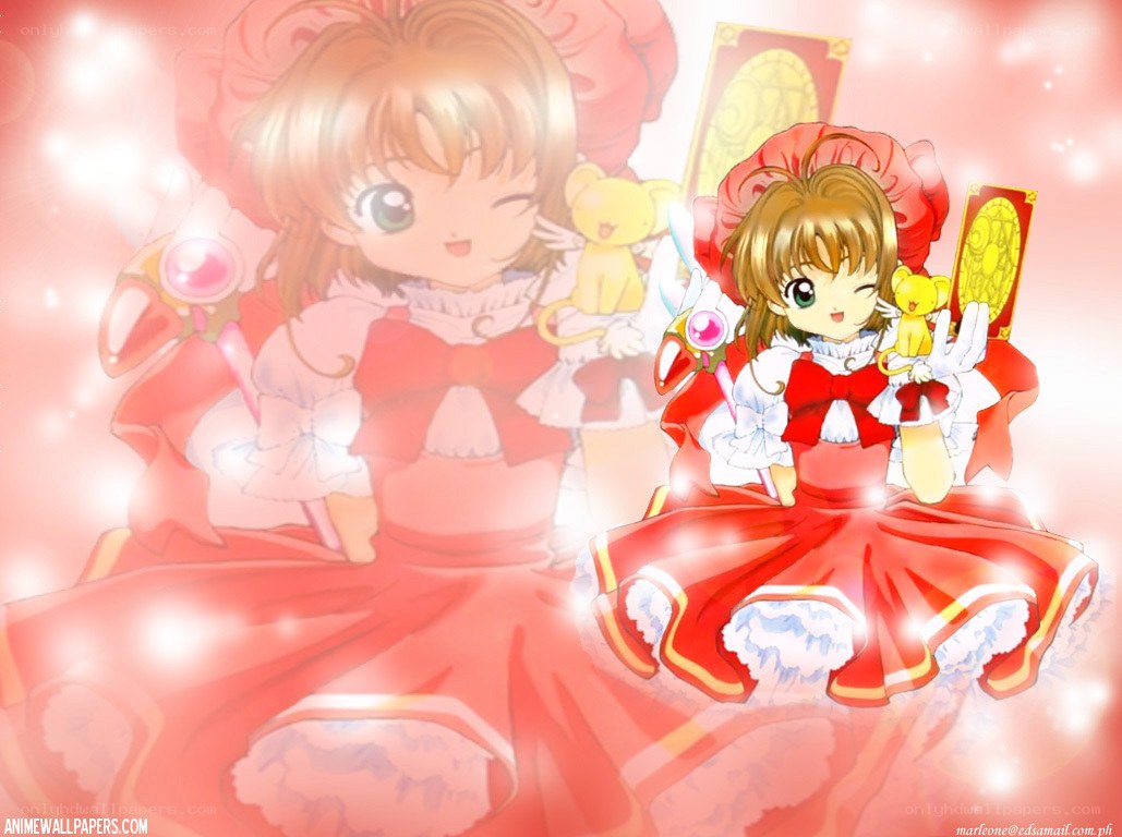 Sakura in red dress
