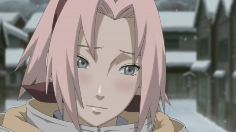 Sakura in the snow