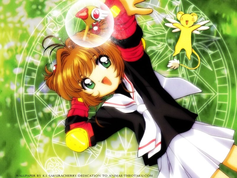 Sakura Kinomoto in action