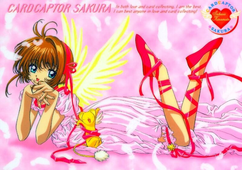 Sakura Kinomoto with Wings — Pink