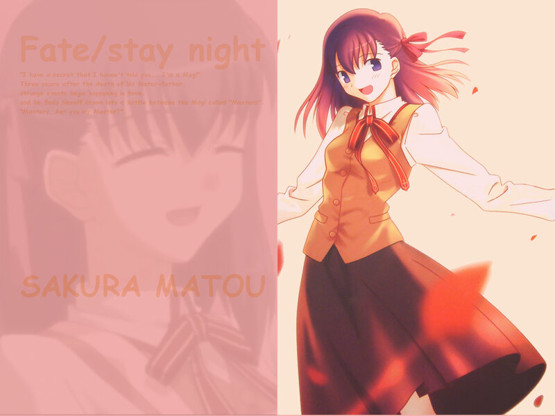 Sakura Matou from Fate/stay night