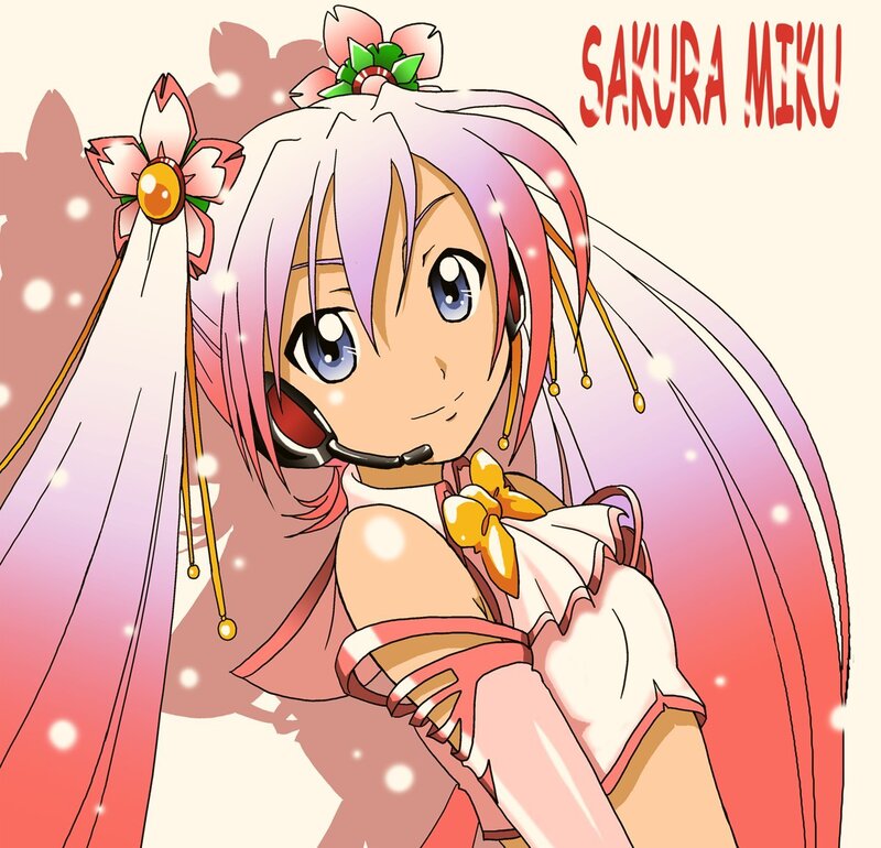 Sakura Miku character art