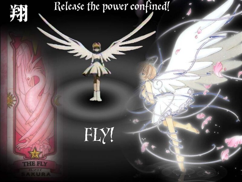 Sakura transforms into The Fly