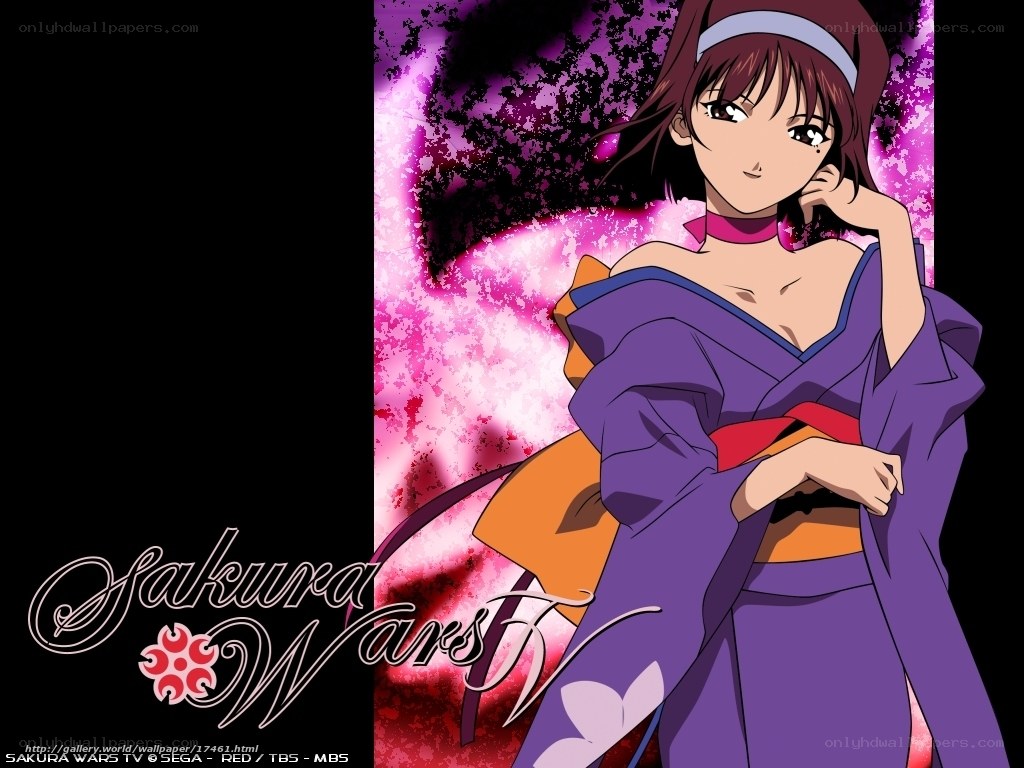 Sakura Wars TV character art