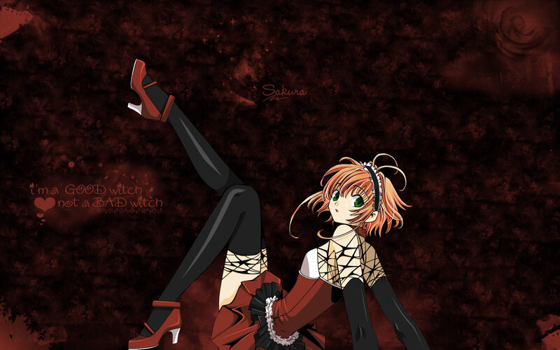 Sakura witch character art