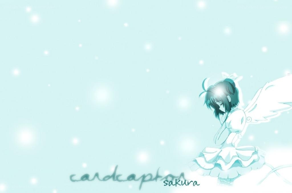 Sakura with angel wings