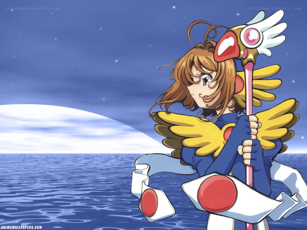 Sakura with her staff