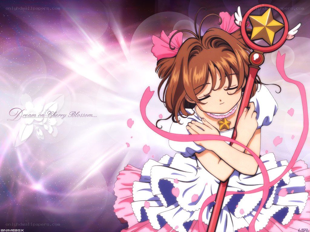 Sakura with her staff