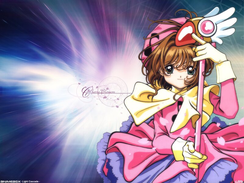 Sakura with her staff