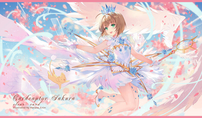 Sakura with Wings — Pink