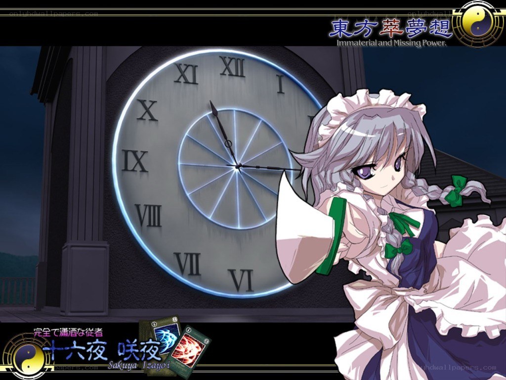 Sakuya Izayoi from Touhou