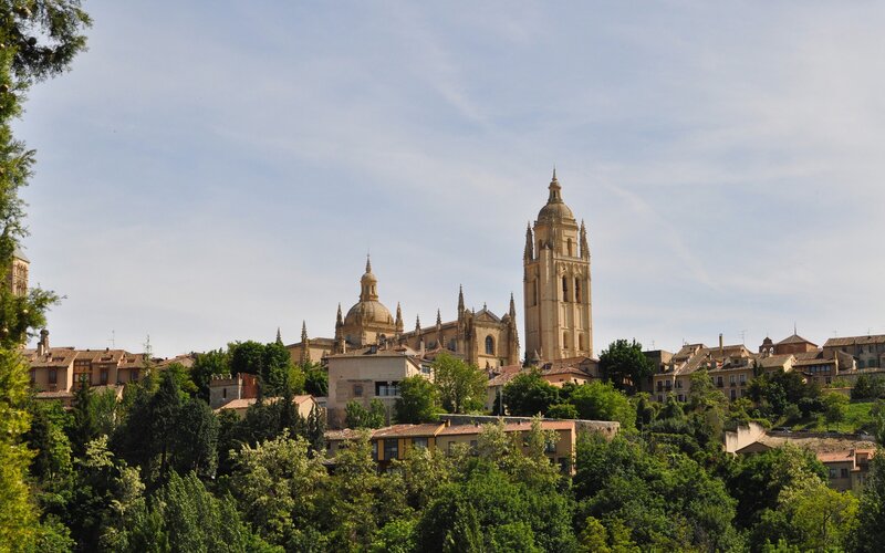 Salamanca Cathedral view