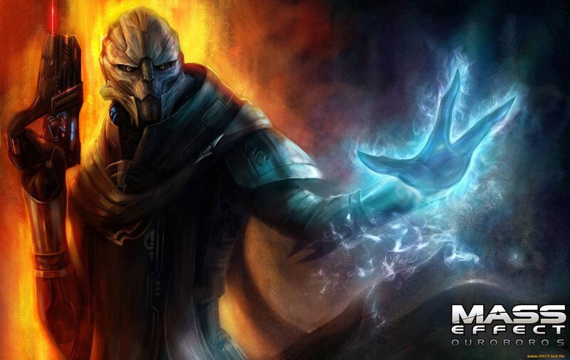 Salarian Character Casting Energy
