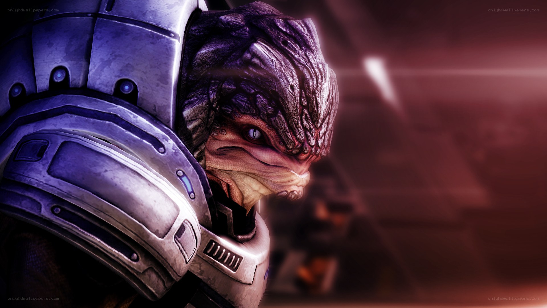 Salarian soldier in armor