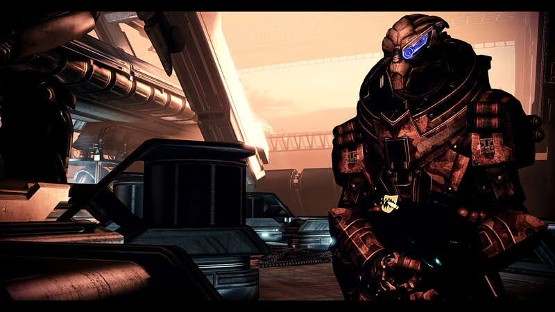 Salarian Soldier in Armor — Brown