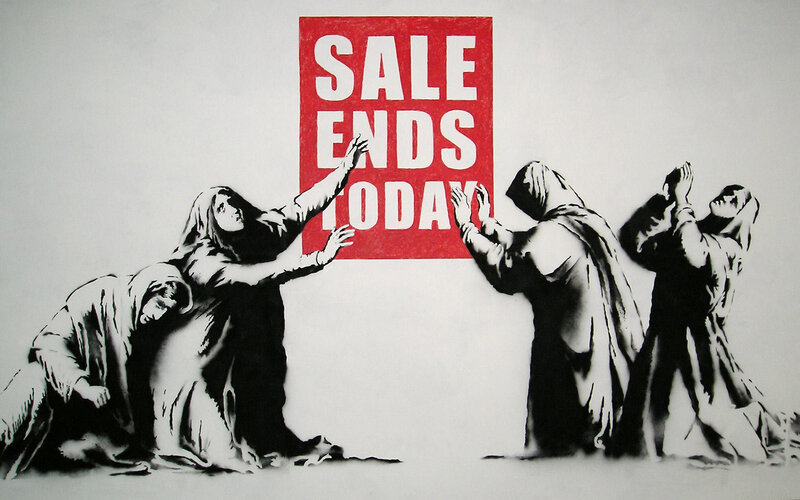 Sale Ends Today Art
