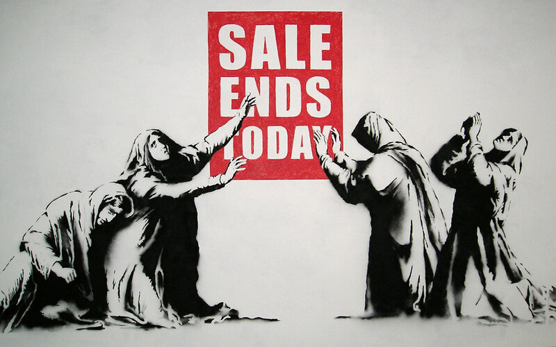 Sale Ends Today Graffiti Art