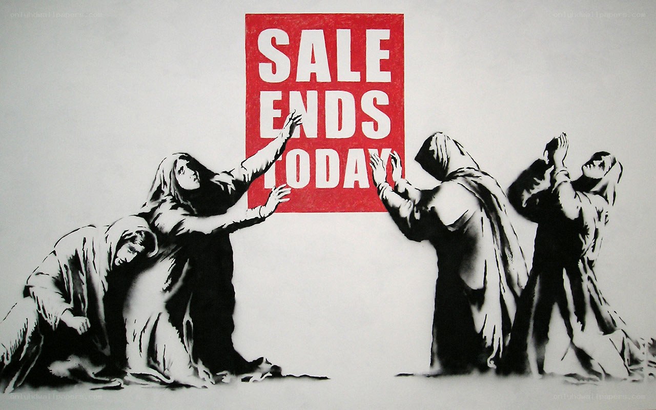 Sale Ends Today Graffiti Art