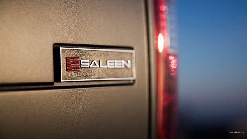 Saleen Car Badge