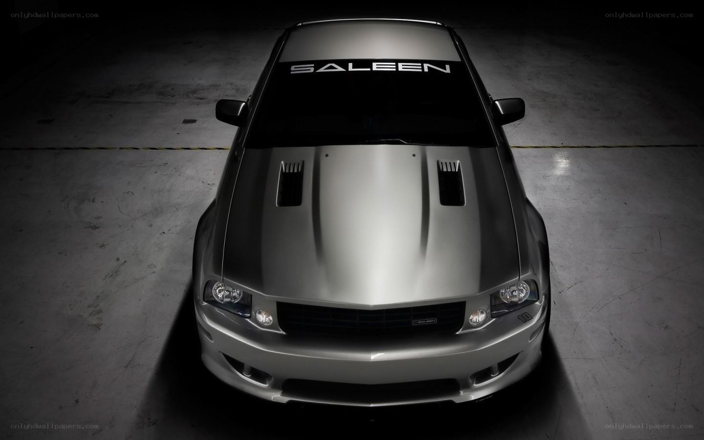 Saleen car front view