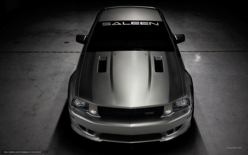 Saleen car front view