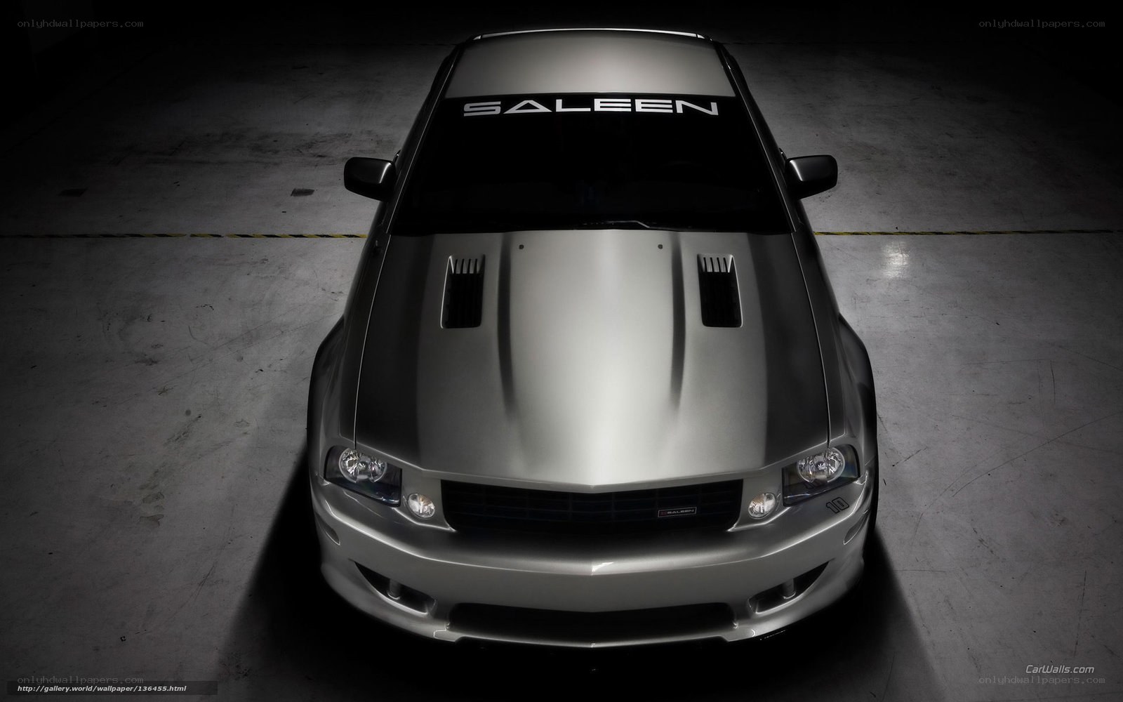 Saleen car front view