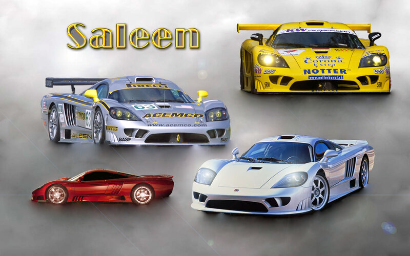 Saleen racing and production cars