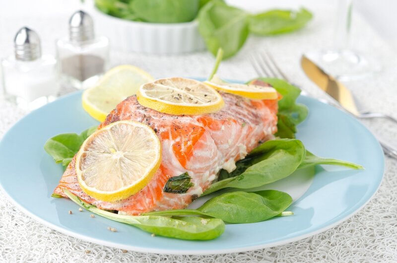 Salmon Fillet with Lemon