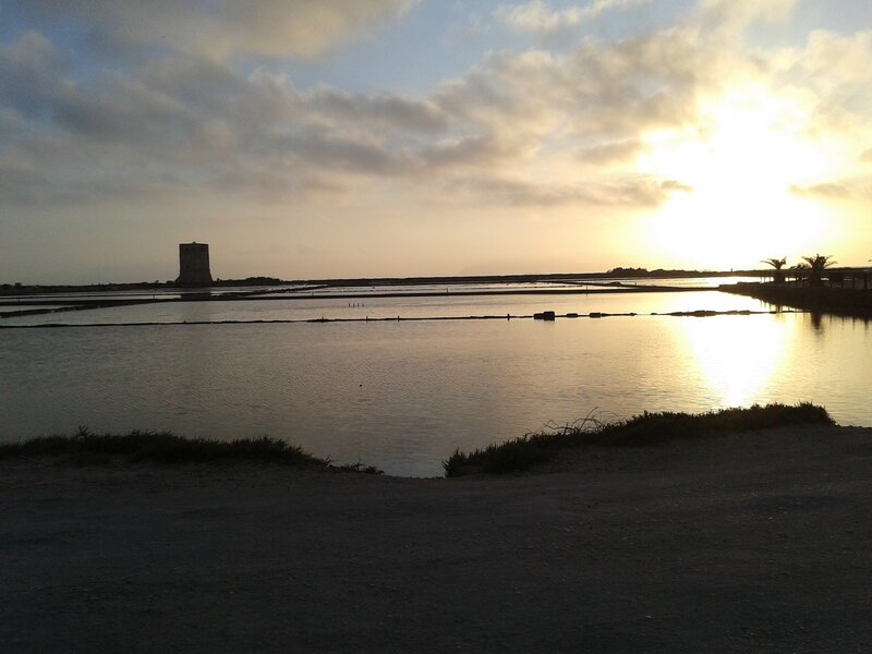 Salt Evaporation Ponds — Blue