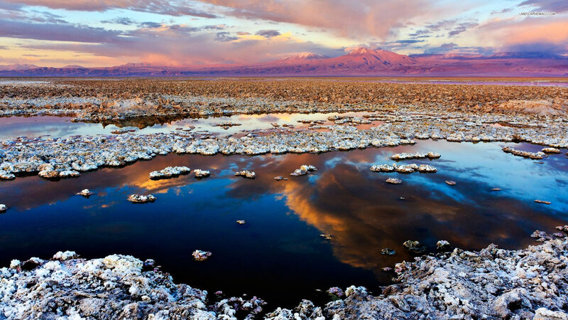 Salt Flats with Pools