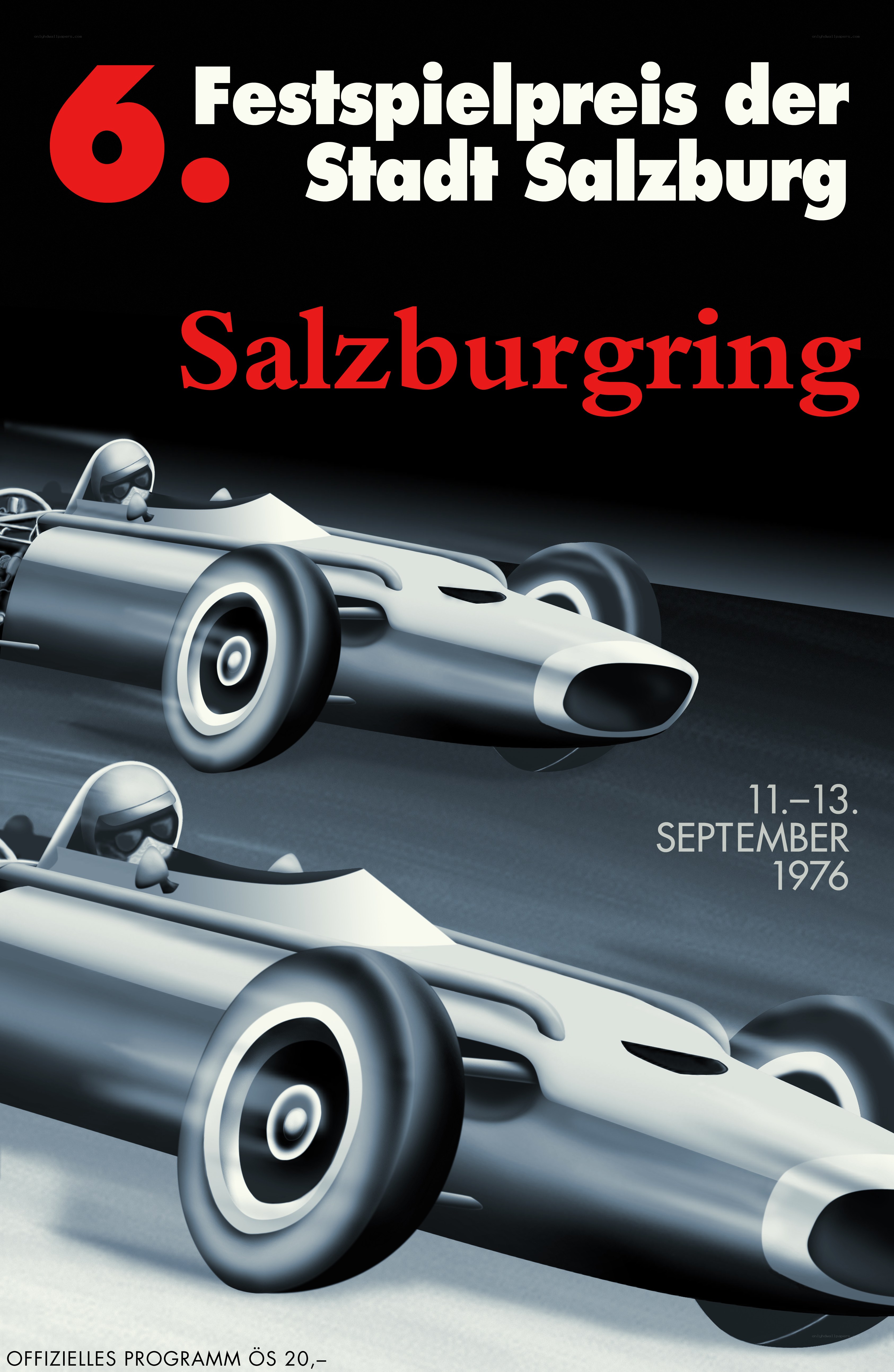 Salzburgring race poster
