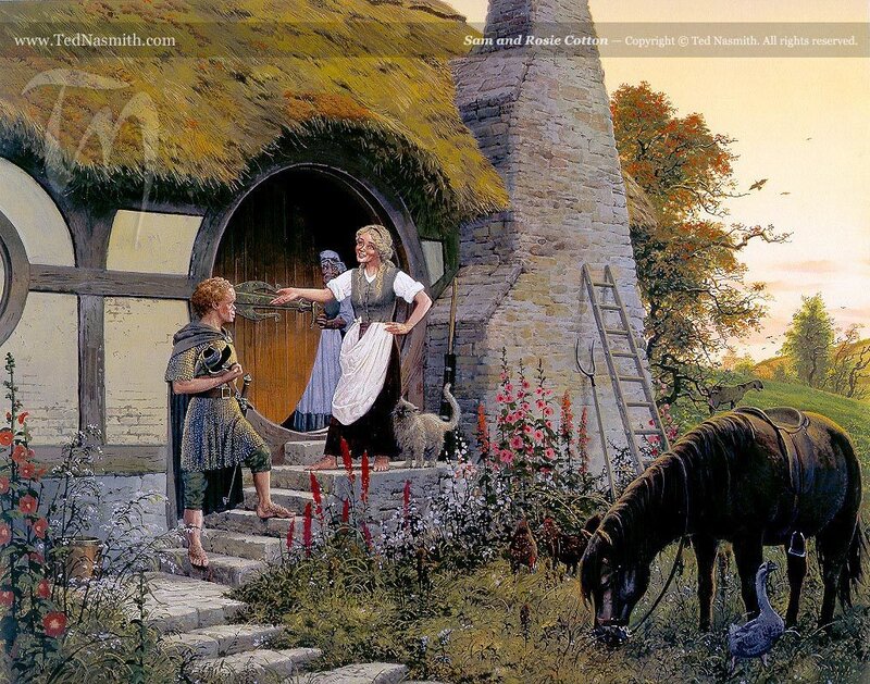 Sam and Rosie Cotton at their home
