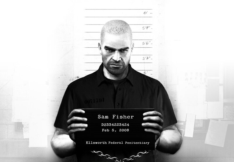 Sam Fisher mugshot