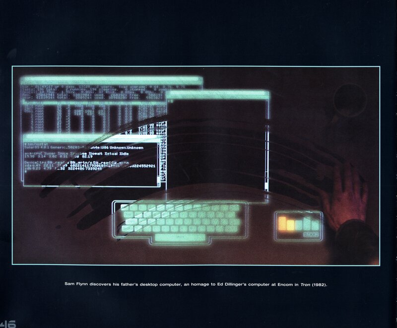 Sam Flynn discovers a computer
