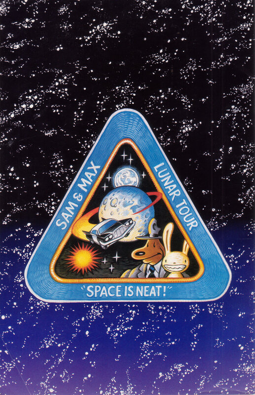 Sam & Max Lunar Tour patch