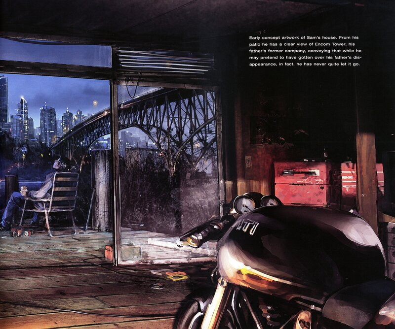 Sam's house concept art