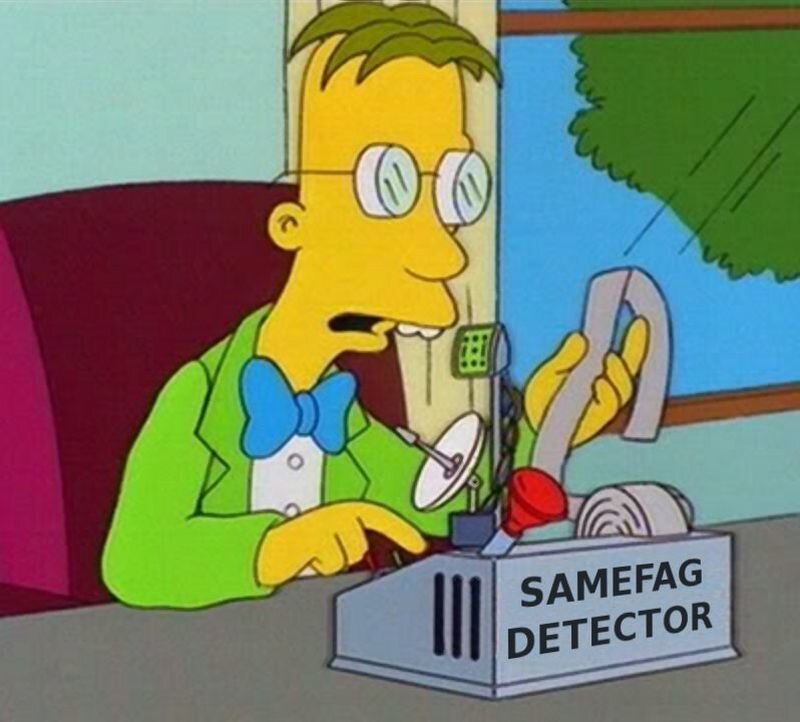 Samefag detector