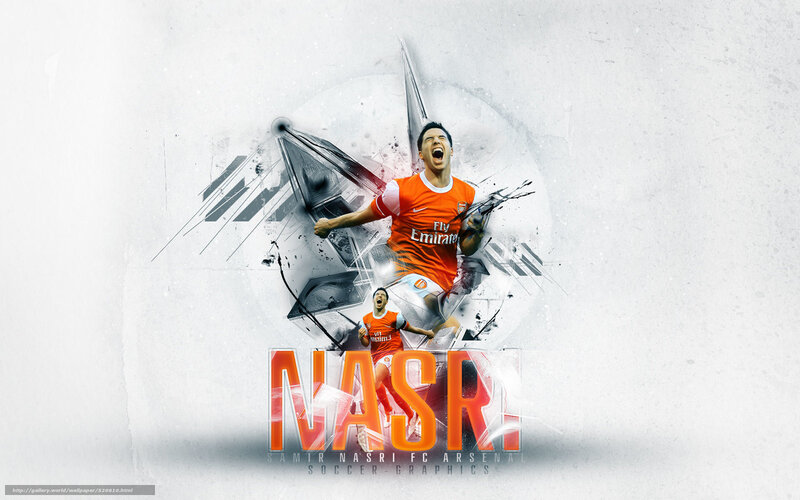 Samir Nasri Arsenal football graphic