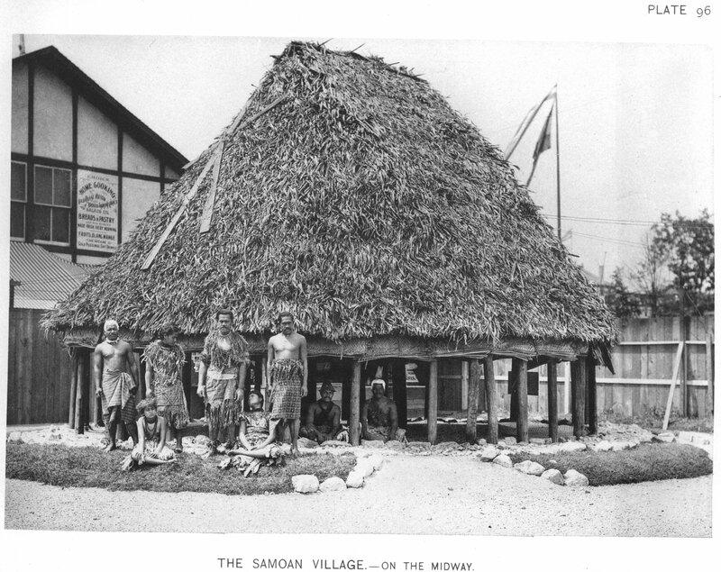 Samoan Village on the Midway