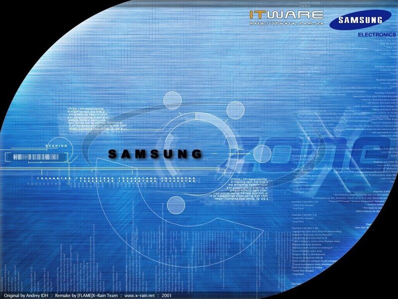 Samsung digital interface design