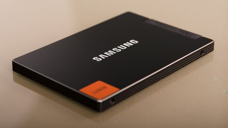 Samsung SSD Drive — Black, Neutral, Photograph