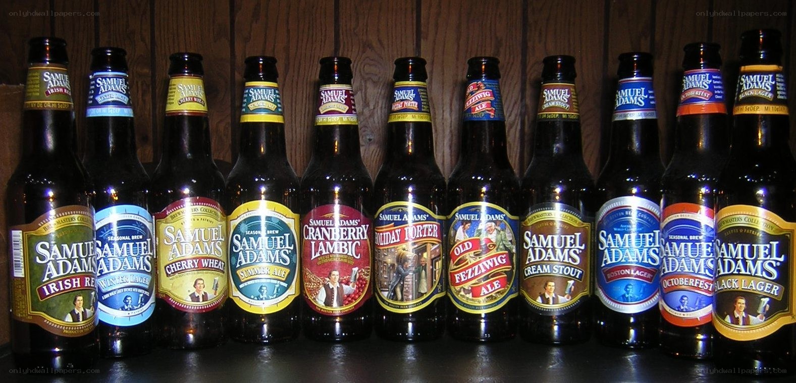 Samuel Adams beer collection