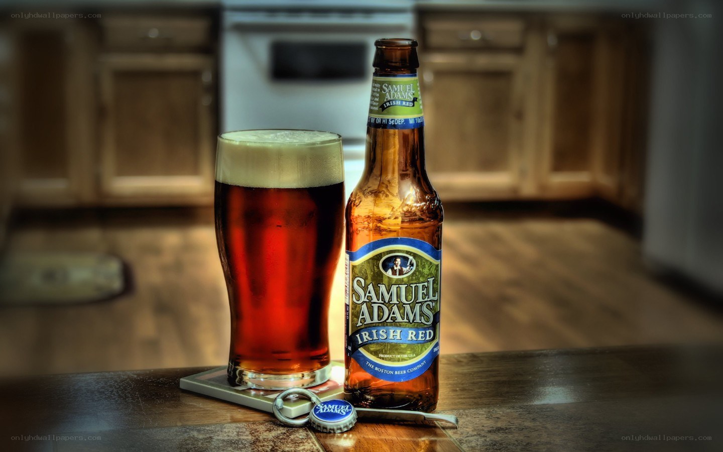Samuel Adams Irish Red beer