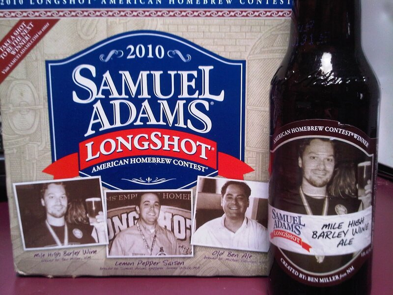 Samuel Adams LongShot beer