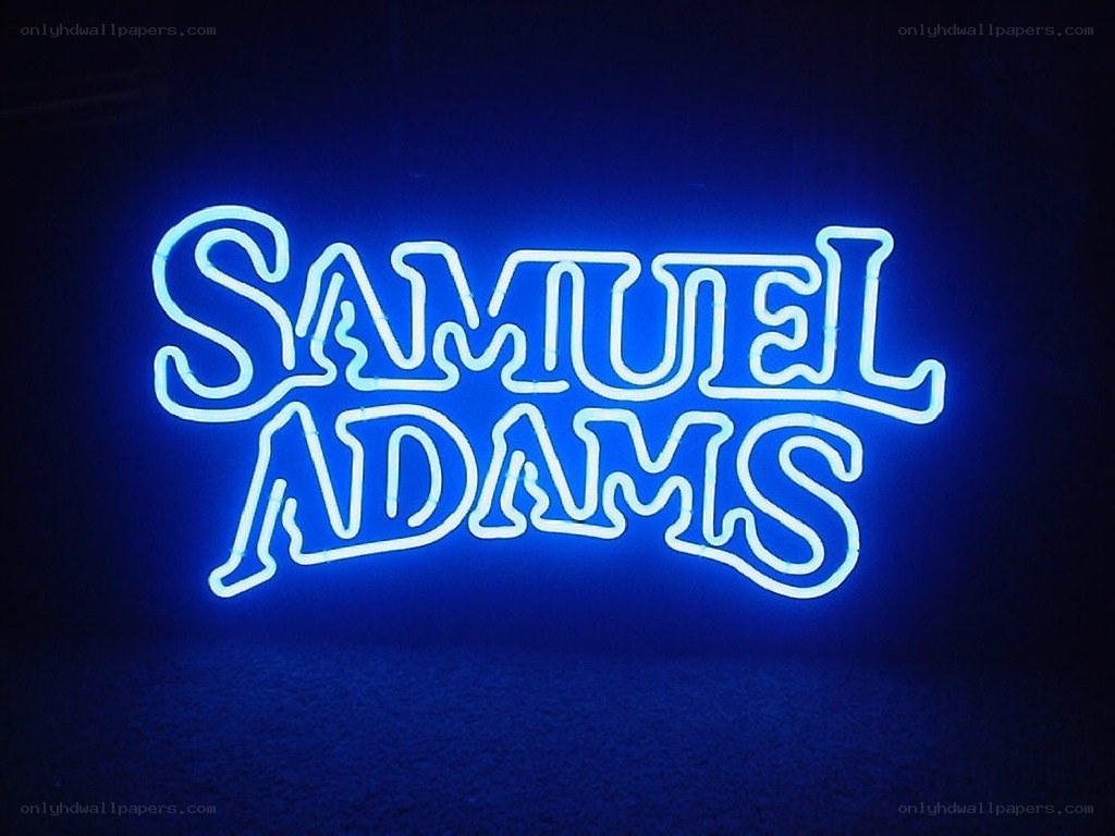 Samuel Adams neon sign