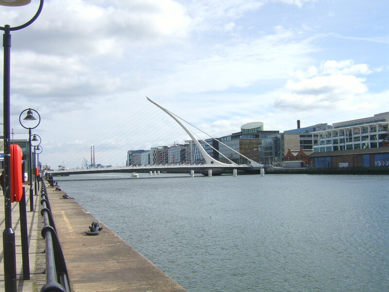 Samuel Beckett Bridge in Dublin