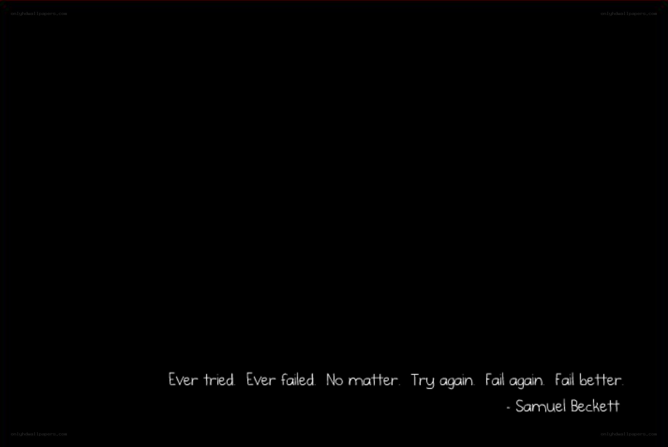 Samuel Beckett quote