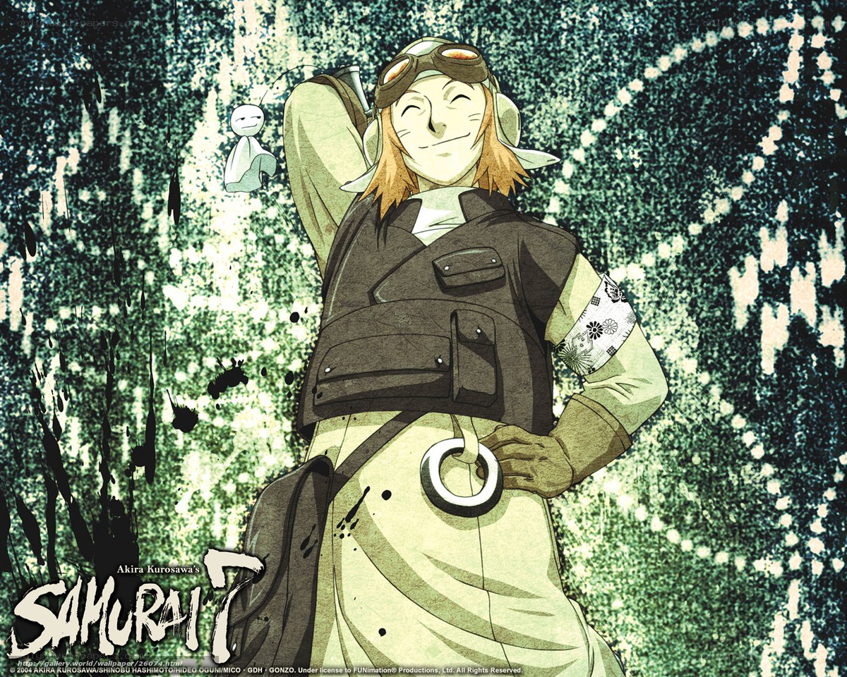 Samurai 7 character art