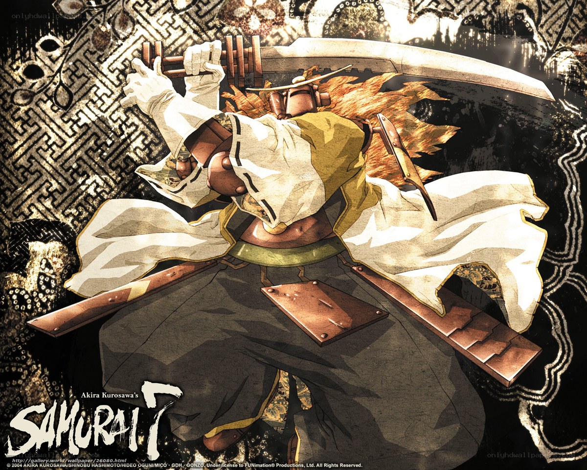 Samurai 7 character artwork